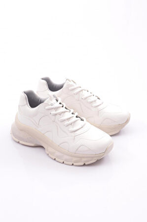 DGN 55130-22Y KADIN MEGA KALIN TABAN SNEAKERS AYAKKABI
