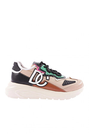 DGN ES7005-22Y KADIN BAĞCIKLI KALIN TABAN SNEAKERS AYAKKABI