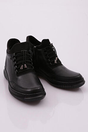 DGN 435 LASTİK BAĞCIKLI FERMUARLI KADIN BOT