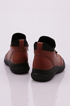 DGN 435 LASTİK BAĞCIKLI FERMUARLI KADIN BOT