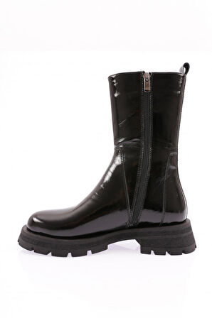 Dgn 21551-22K Kadın Fermuarli Uzun Bot