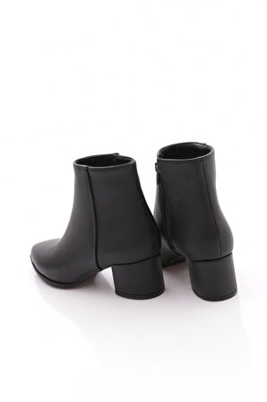 Dgn Si-07K Kadin 22K Sivri Burun Topuklu Bilek Bot