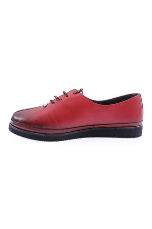 Dgn 095 Kadin Kalin Taban Bağcikli Comfort Ayakkabi