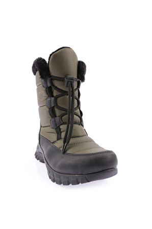 Dgn 1058 Kadın Kürklü Aksesuar Bağcikli Bot