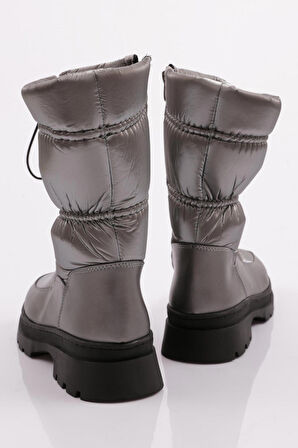 Dgn 010-22K Kadın Ön Bağcikli Fermuarli Bot