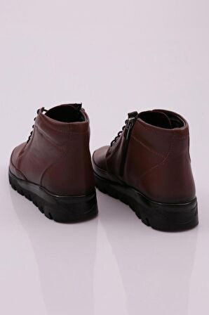 Dgn 2007 Kadın Fermuar Detayli Bağcikli Bot