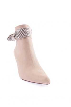 Dgn K100-22K Kadın Silver Taşli Topuklu Bot