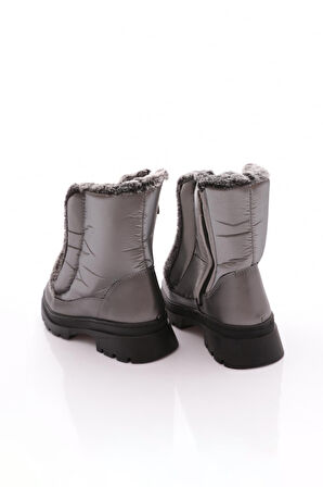 Dgn 008-22K Kadin Ön Tüylü Bağcikli Yan Femuarli Paraşüt Bot