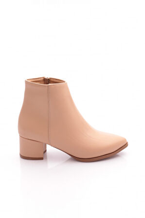 Dgn Si-07K Kadin 22K Sivri Burun Topuklu Bilek Bot