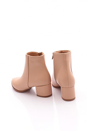 Dgn Si-07K Kadin 22K Sivri Burun Topuklu Bilek Bot