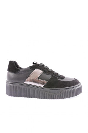 Dgn 465 Kadın Kalin Taban Sneakers Ayakkabi