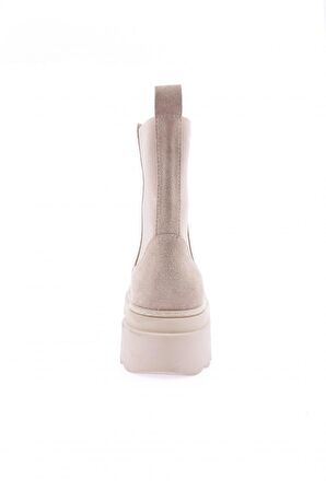 DGN 345-T KADIN KALIN TABAN STRECH DETAYLI BOT