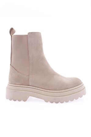 DGN 345-T KADIN KALIN TABAN STRECH DETAYLI BOT