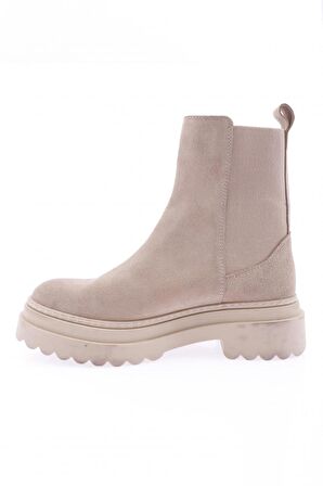 DGN 345-T KADIN KALIN TABAN STRECH DETAYLI BOT