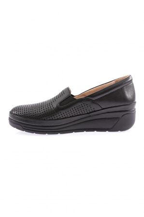 Dgn 3536 Kadın Lazerli Kalin Taban Comfort Ayakkabi