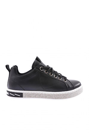 Dgn 22515-22510 Kadın Kürklü Sneakers Ayakkabi