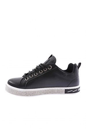Dgn 22515-22510 Kadın Kürklü Sneakers Ayakkabi