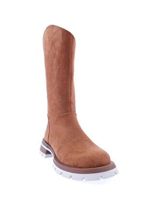 Dgn 4005 Kadin Yandan Fermuarli Uzun Bot