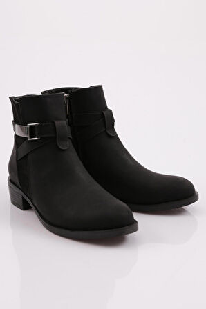 Dgn 504-190-22K Çapraz Tokali  Kadın Kisa  Bot