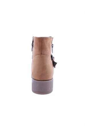 Dgn 4004-2164-22K Kadın Kemerli Topuklu Bot