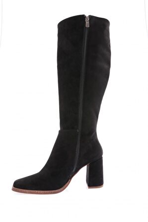 Dgn 3273 Sivri Burun Kadın Topuklu Çizme