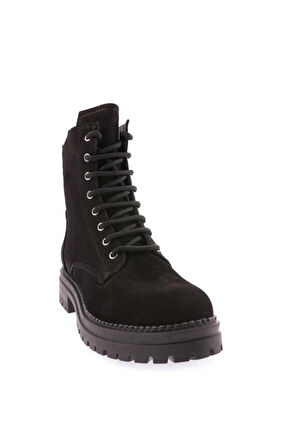 Dgn 41-01 22K Kadın Önden Bağcikli  Fermuarli Kali Taban Bot