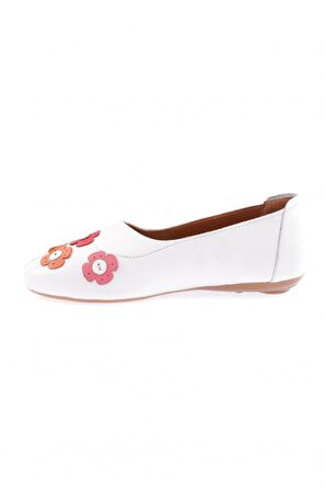 Dgn 200-23Y Kadın Çiçek Aksesuarli Zenne Babet