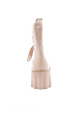 Dgn Es803 Kadın Kalin Taban Bağcikli Bot