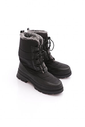 Dgn 009-22K Kadin Kürklü Bağcikli Yan Paraşüt Bot