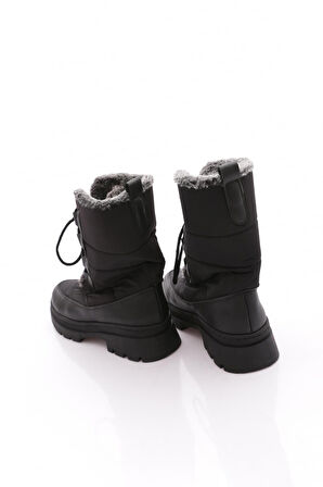 Dgn 009-22K Kadin Kürklü Bağcikli Yan Paraşüt Bot