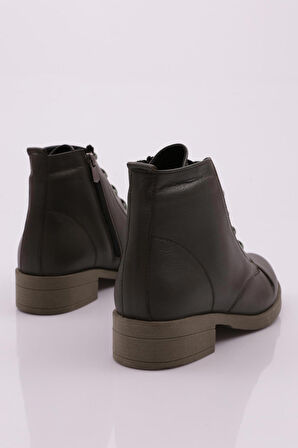 Dgn 1409 22K Kadın Bağcikli Fermuarli Bot