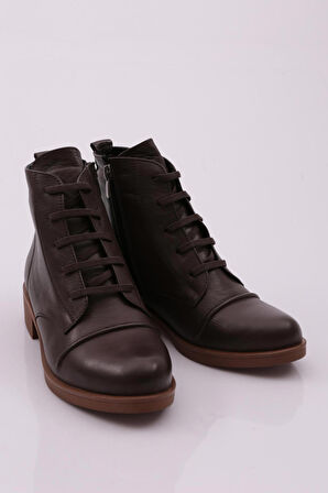 Dgn 1409 22K Kadın Bağcikli Fermuarli Bot