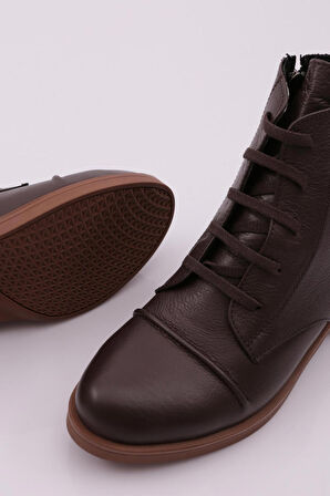 Dgn 1409 22K Kadın Bağcikli Fermuarli Bot