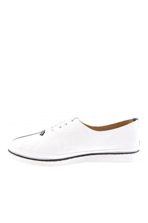 Dgn 095 Kadin Kalin Taban Bağcikli Comfort Ayakkabi
