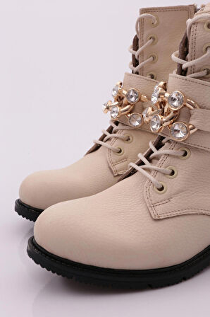 Dgn 0722-22K Kadın Bağcikli Kristal Taş Tokali Postal Bot