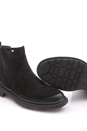 Dgn 5029-1 Erkek Kauçuk Taban Chelsea Bot