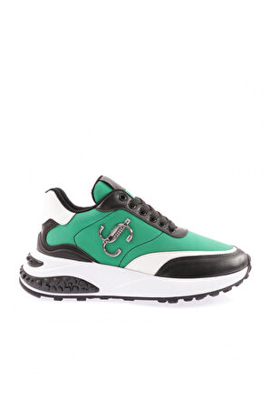 Dgn 022-22K Kadın Kalin Taban Metal Aksesuarli Bağcikli Sneakers Ayakkabi