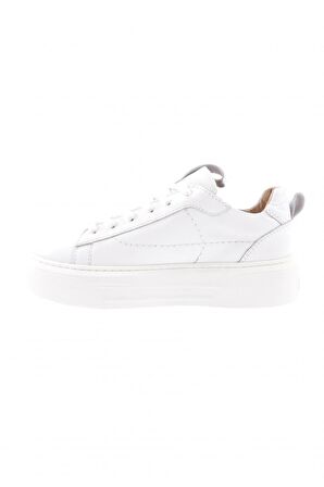 Dgn 477-23Y Kadın Kalin Taban Bağcikli Sneaker Ayakkabi