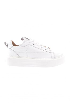 Dgn 477-23Y Kadın Kalin Taban Bağcikli Sneaker Ayakkabi