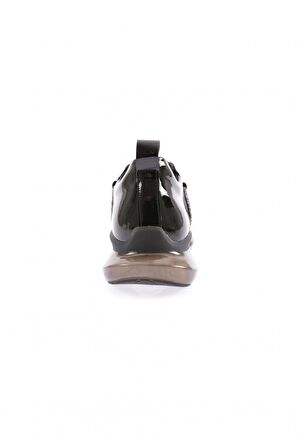 Dgn 954-23Y Kadın Kalin Taban Silver İp Taşli Sneakers Ayakkabi