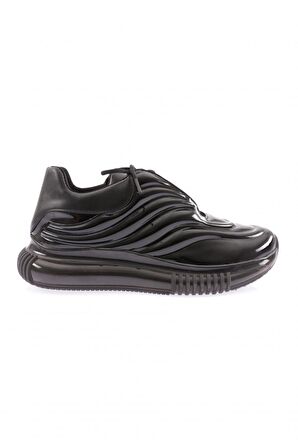 Dgn 802-23Y Kadın Kalin Taban Sneakers Ayakkabi