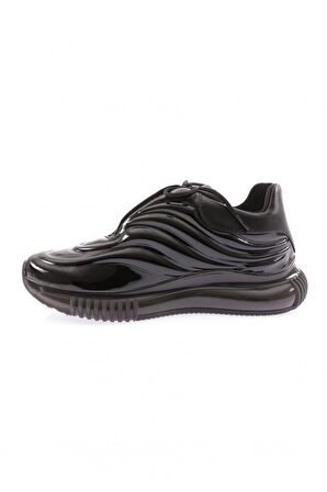 Dgn 802-23Y Kadın Kalin Taban Sneakers Ayakkabi