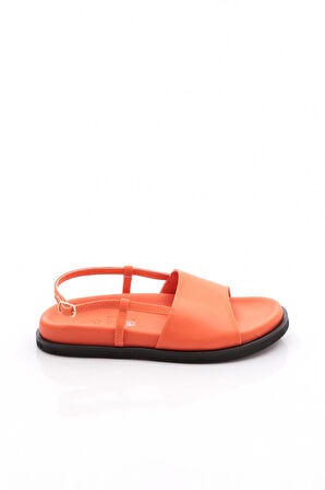 Dgn 3015 Kadin Kalin Bantli Sandalet