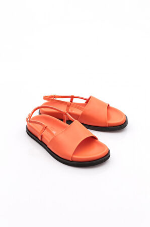 Dgn 3015 Kadin Kalin Bantli Sandalet