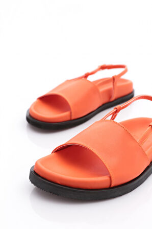 Dgn 3015 Kadin Kalin Bantli Sandalet