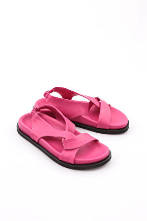 Dgn 3040 Kadin Çapraz Bantli Sandalet