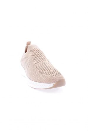 Dgn 832-23Y Kadin Yanlari Simli Lazerli Sneaker Ayakkabi