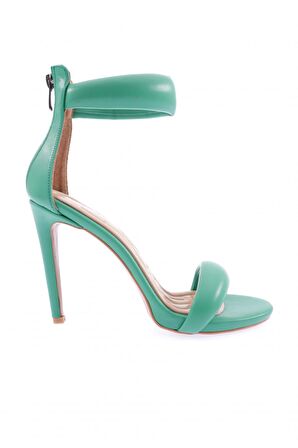 Dgn 8047-23Y Kadın Bilekten Bağli Tek Bantli Topuklu Ayakkabi