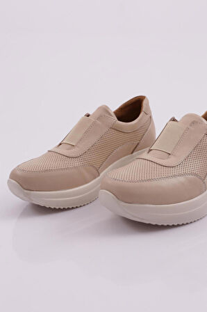 Dgn 2261 Kadin Lastik Detayli Comfort Ayakkabi