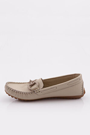 Dgn K105 Kadın Aksesuarli Loafer Ayakkabi